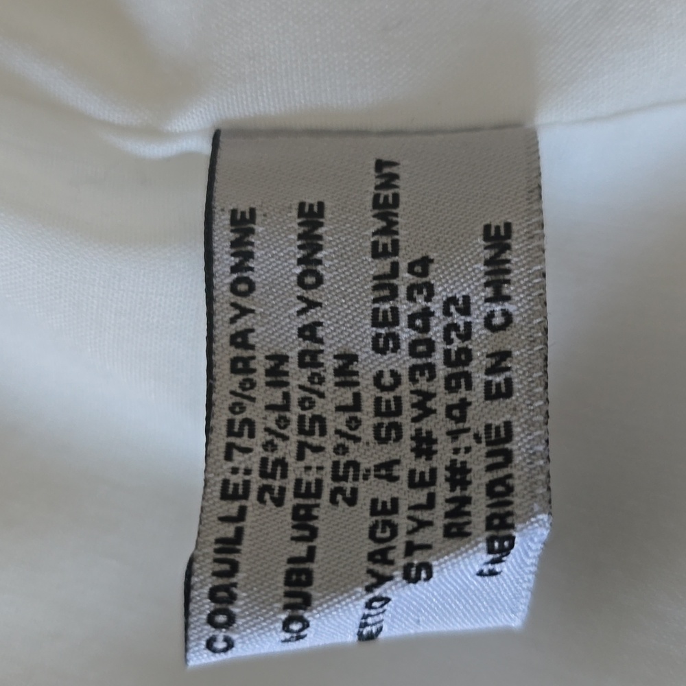 NWT WALTER BAKER Blazer Cream M - Picture 13 of 14